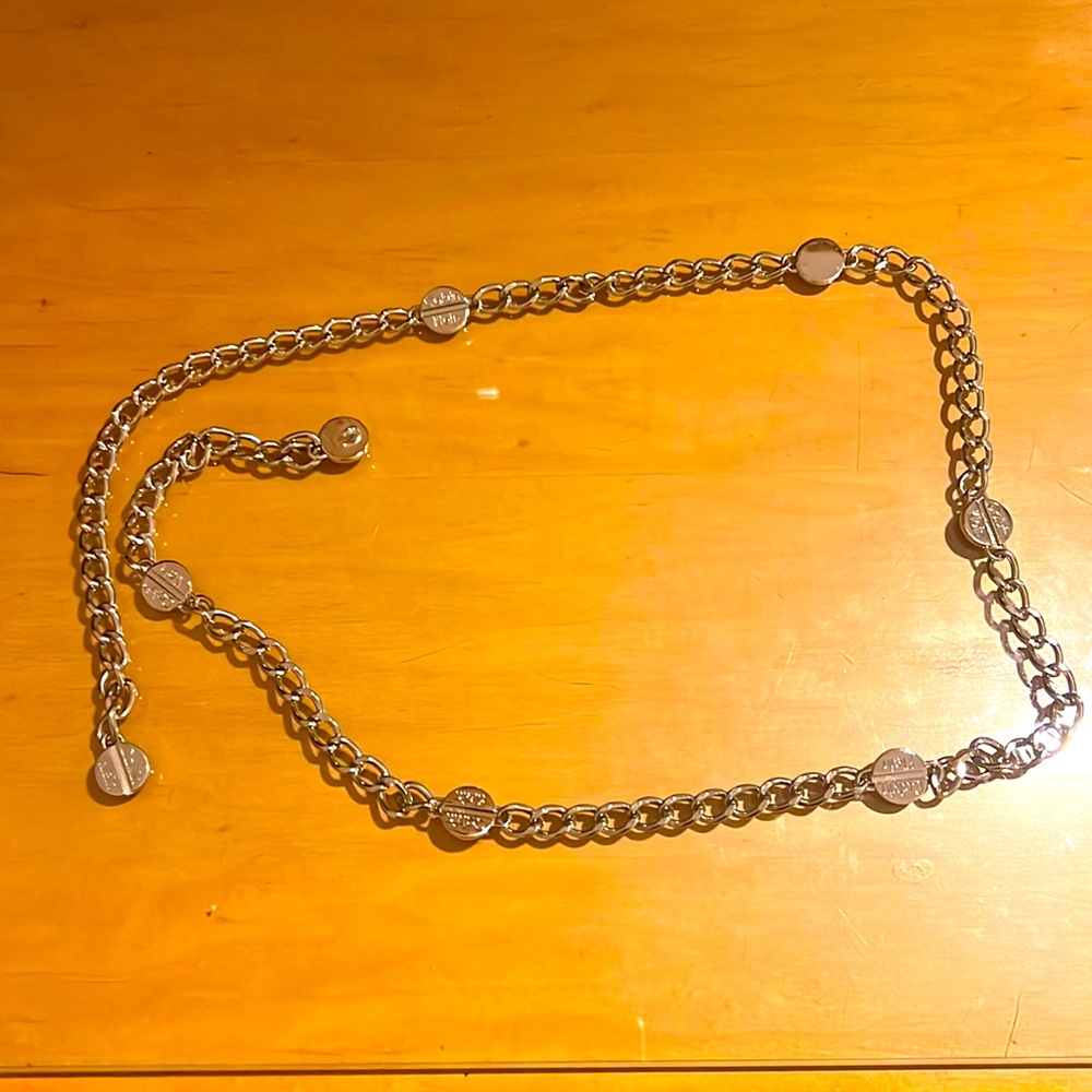 Calvin Klein chain belt approximately 37”